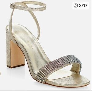 Loeffler Randall Metalluc Studded Heels